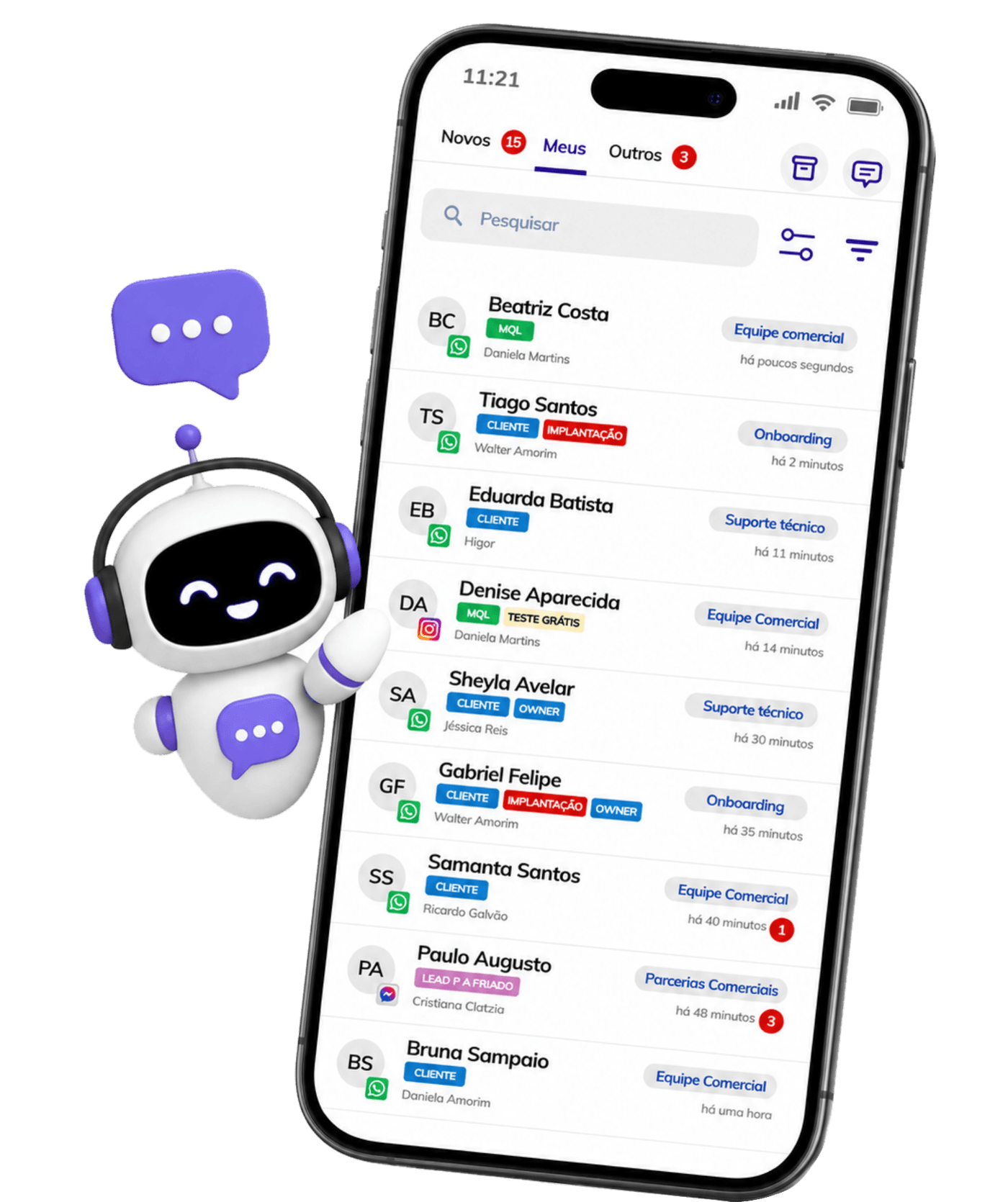 App mobile SV7 ATEND